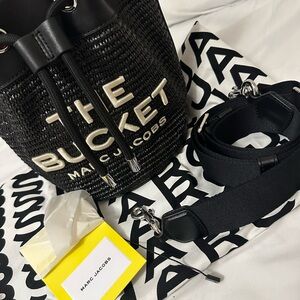 Marc Jacobs Black Bucket Bag